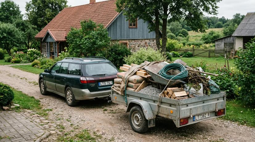 Priekabos draudimas: kada privalomas ir ar dengia jūsų automobilio polisas